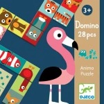 Domino Puzzle Animais