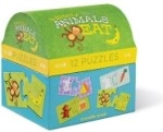 What Animals Eat Puzzles 12p