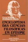 Enciclopedia Das Ciencias Filosoficas Em Epitome Vol1