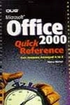 Microsoft Office 2000 Quick Reference