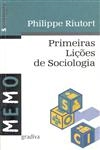 Primeiras Licoes De Sociologia
