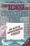 Como Redigir Um Curriculum Vitae