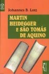 Martin Heidegger E Sao Tomas De Aquino
