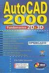 Autocad 2000 Fundamentos 2d E 3d