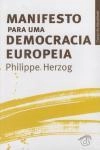 Manifesto Para Uma Democracia Europeia