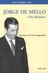 Jorge De Melo Um Homem