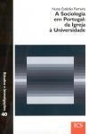 Sociologia Em Portugal Da Igreja A Universidade
