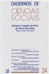 Cadernos De Ciencias Sociais Vol24