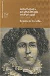 Recordacoes De Uma Estada Em Portugal 1805 1806