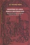 Inventario De Livros Raros E Desconhecidos
