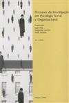 Percursos De Investigacao Em Psicologia Social E Organizacional Vol1