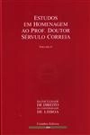Estudos Em Homenagem Ao Professor Doutor Servulo Correia Vol4