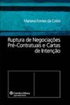 Ruptura De Negociacoes Pre-contratuais E Cartas De Intencao