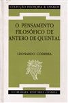 Pensamento Filosofico De Antero De Quental, O