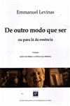 De Outro Modo Que Ser Ou Para La Da Essencia