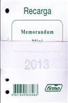 Recarga Memorandum Mini 2013
