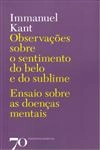 Observacoes Sobre O Sentimento Do Belo E Do Sublime