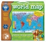 World Map Puzzle 150p