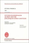 Studia Iuridica 105 Estudos Em Homenagem Ao Prof Doutor Jose Joaquim Gomes Canotilho Vol4