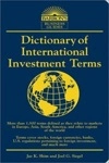 Dictionary Of International Investment Terms