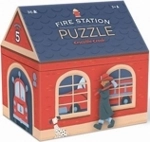 House Puzzle Fire Station Puzzle 36p