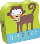 Mini Puzzle Monkey 12p