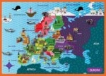 Puzzle Mapedia Europa 100p