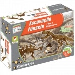 Escavacao Fosseis - T-rex E Stegosaurus